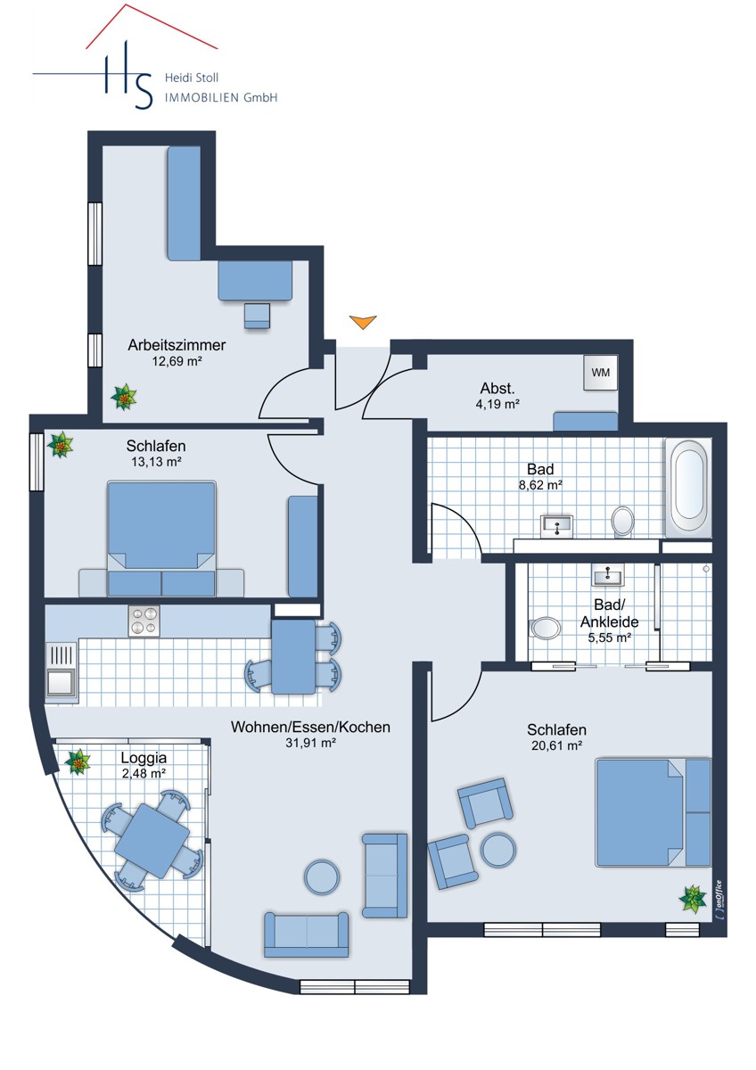  Etagenwohnung Mainz