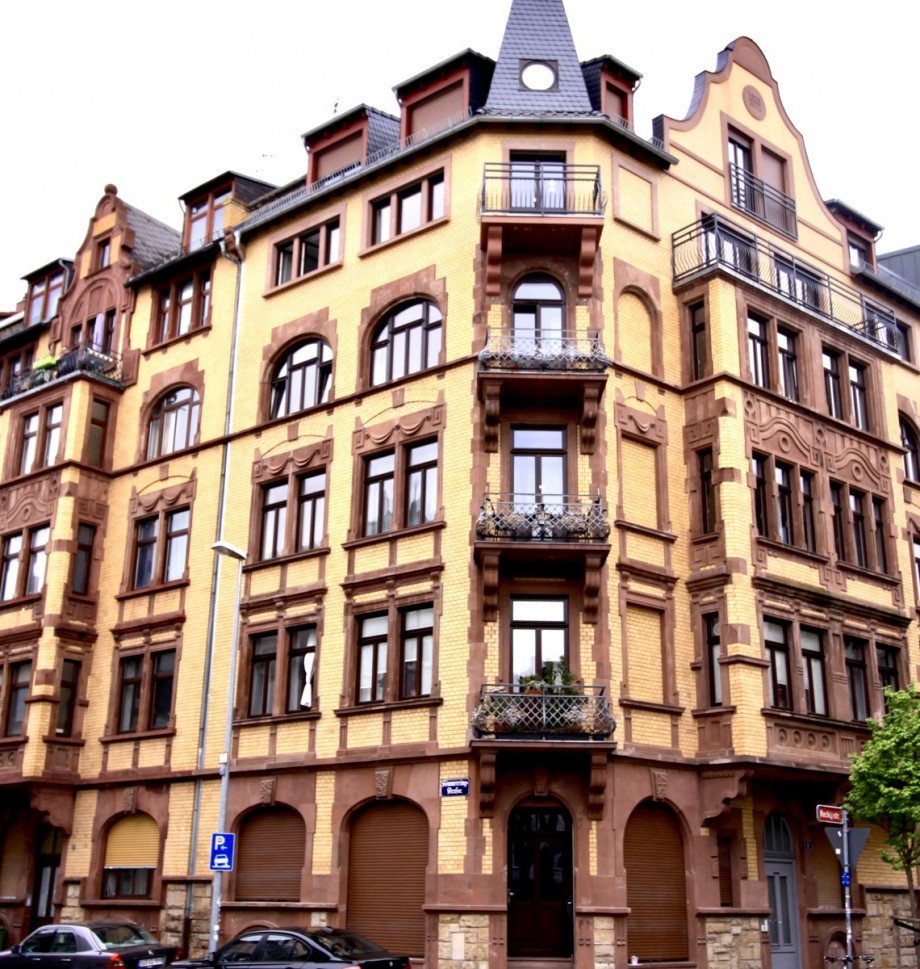 Au�enansicht Etagenwohnung Mainz