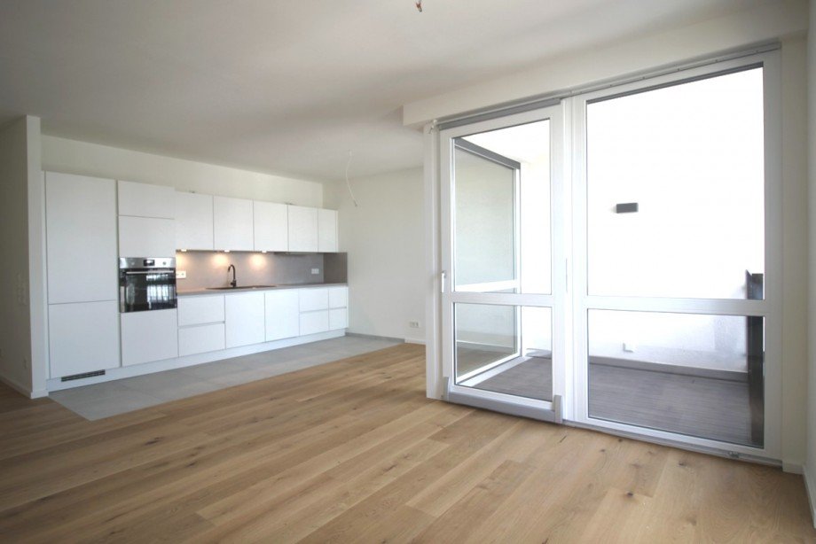 K�che und Balkon Etagenwohnung Mainz