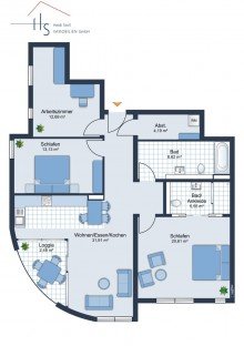  Erstbezug - charmante 4-Zimmer-Wohnung mit super Ausstattung