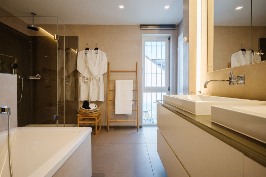 Designbad Einfamilienhaus Mainz / Mainz-Laubenheim