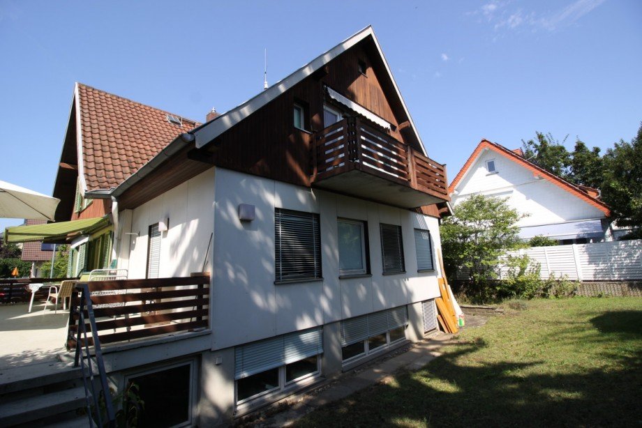 Gartenseite Einfamilienhaus Mainz - Gonsenheim