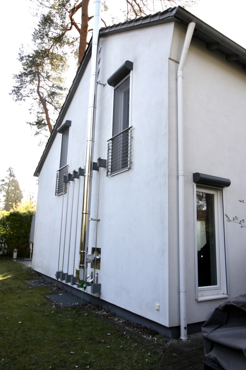 Hintere Hausansicht Einfamilienhaus Mainz-Gonsenheim
